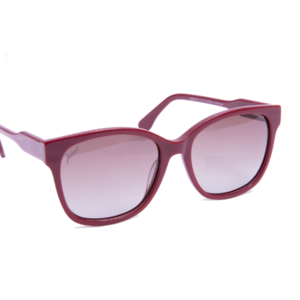 Jackie L Versailles JL-0577A bordeaux - bruin dégradé polarised TAC - UV400