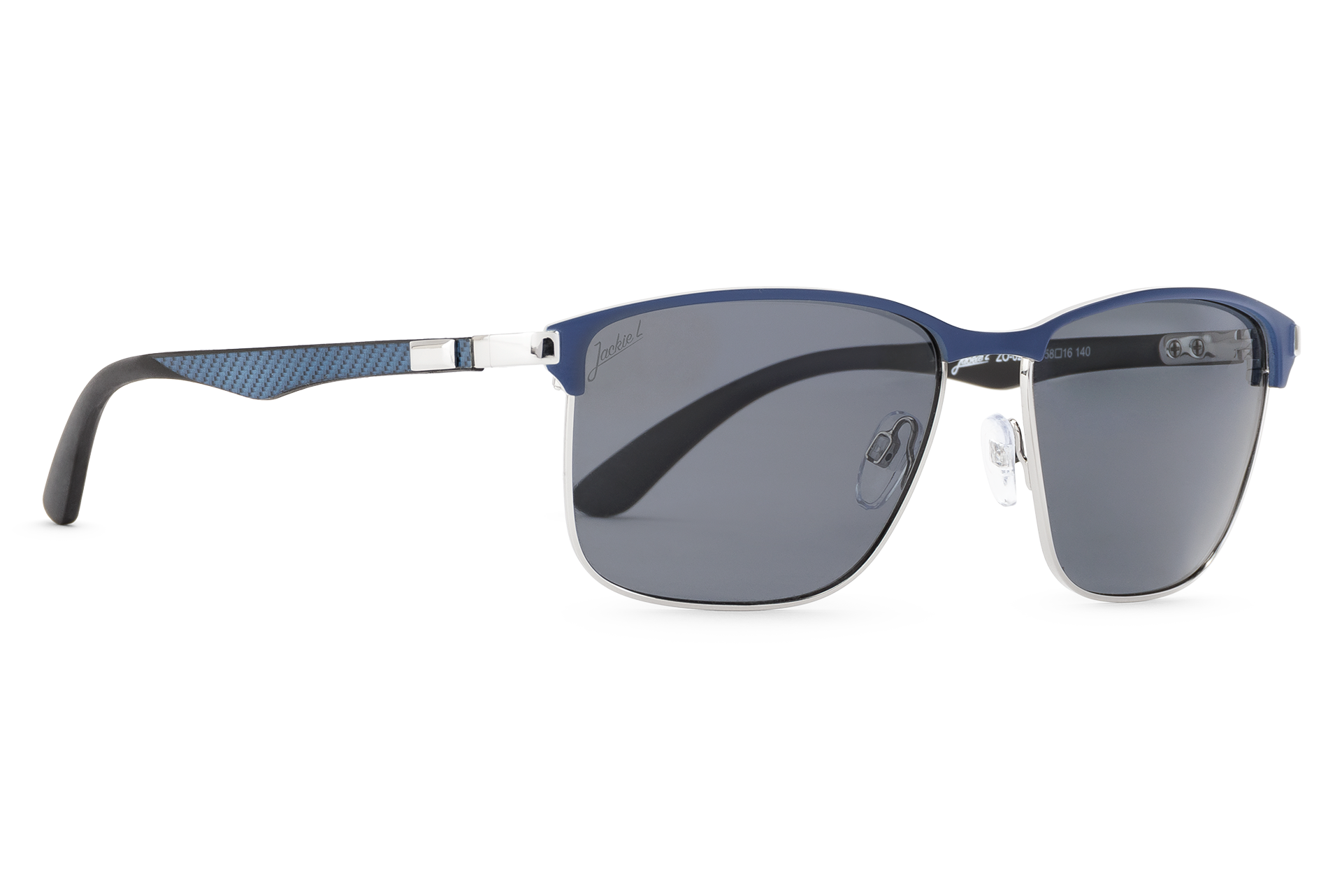 Jackie L ZO-0250B Toulon Carbon new silver-navy 1 Jackie L ZO-0250B Toulon Carbon new silver-navy
