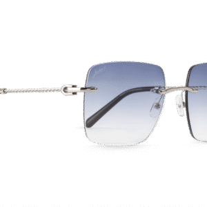Jackie L ZO-0270B Biarritz zilver-zwart Nylon lens grijs degradé