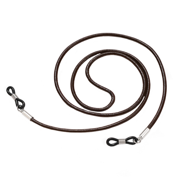 Bruin PU Leren Koord voor Zonnebril of Leesbril - LGT Jewels